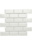 The Mosaic Factory Paris Metro White Glossy | mozaïektegel