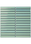 The Mosaic Factory Sevilla Kitkat Original Turquoise Glossy | mozaïektegel