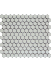 The Mosaic Factory Barcelona Hexagon Soft Grey Edge Glossy | mozaïektegel