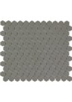 The Mosaic Factory London Hexagon Dark Grey Matt R11 | mozaïektegel