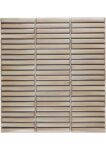The Mosaic Factory Sevilla Kitkat Mini Desert Beige Glossy | mozaïektegel