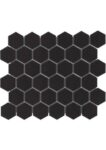 The Mosaic Factory Barcelona Hexagon Black Glossy | mozaïektegel