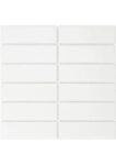 The Mosaic Factory Barcelona Rectangle White Matt | mozaïektegel