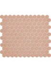 The Mosaic Factory Patterns Hexagon Royal Peach Matt R11 | mozaïektegel