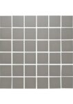 The Mosaic Factory London Square Dark Grey Matt R11 | mozaïektegel