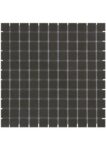 The Mosaic Factory London Square Black Matt R11 | mozaïektegel